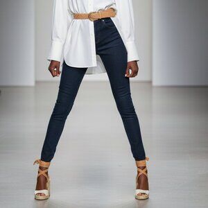 Wardrobe Essential: White House Black Market Skinny Ankle Jeans (Size 4)